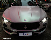 玛莎拉蒂-亚面曙光白-RG改色膜出品