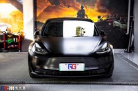 特斯拉model 3-电光黑-RG瑞集名车改色贴膜