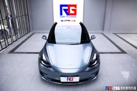 特斯拉model 3-液态索玛托蓝-RG瑞集名车改色贴膜