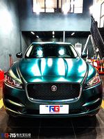 捷豹fpace-电光宝石绿-RG瑞集改色膜佛山禅城店出品