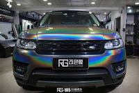 路虎揽胜-3D炫彩灰-RG瑞集改色膜
