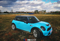 宝马MINI-钻石天空蓝-英国RG瑞集汽车改色膜云南昆明加盟店出品