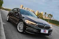 宝马5系-超亮金属祖母石绿-RG瑞集名车改色贴膜