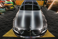 奔驰E300L-电光太空灰-RG瑞集车身改色膜陕西西安加盟店出品