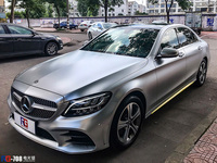奔驰C260L-电光银-RG瑞集改色膜浙江永康店出品