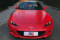 马自达MX5-电光红-RG瑞集改色膜总店出品