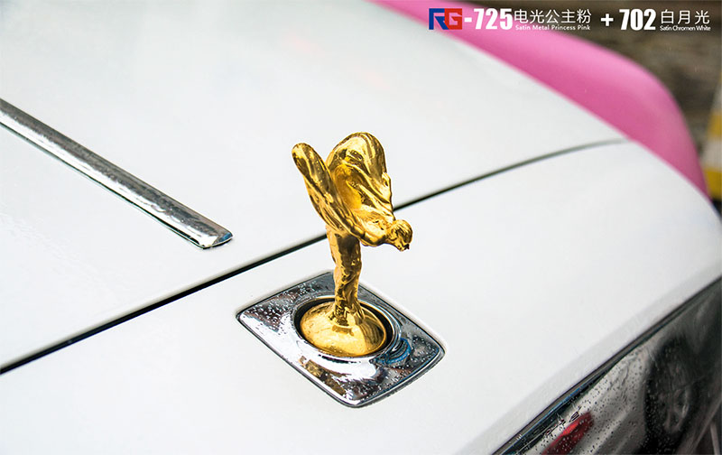 劳斯莱斯古斯特汽车改色,劳斯莱斯车身改色,汽车改色加盟,RG瑞集汽车改色贴膜,汽车改色培训