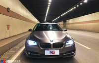 宝马525LI-电光战斗灰-英国RG改色膜永康加盟店出品
