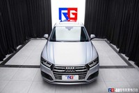 奥迪Q5-哑面雷电闪白-RG瑞集名车改色贴膜