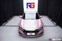 本田雅阁-电光素雅粉-RG瑞集名车改色贴膜