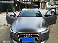 奥迪A6-电光战斗灰-英国RG名车改色郑州加盟店出品