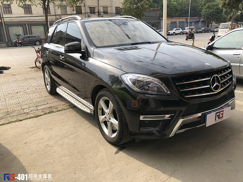 奔馳ML350汽車改色,奔馳ML350改色貼膜,奔馳ML350車身改色,奔馳ML350汽車改色加盟