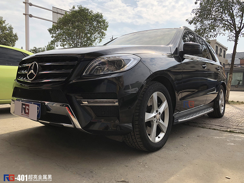 奔馳ML350汽車改色,奔馳ML350改色貼膜,奔馳ML350車身改色,奔馳ML350汽車改色加盟