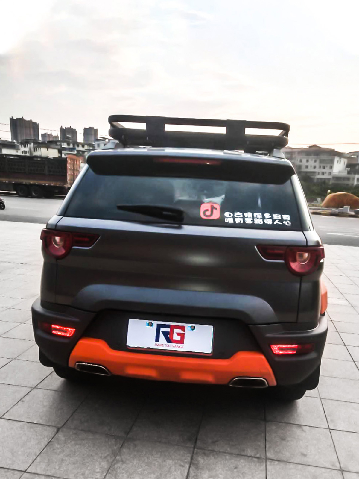 北汽bj20-电光深邃灰-rg瑞集改色膜韶关南雄加盟店出品 - rg瑞集名车